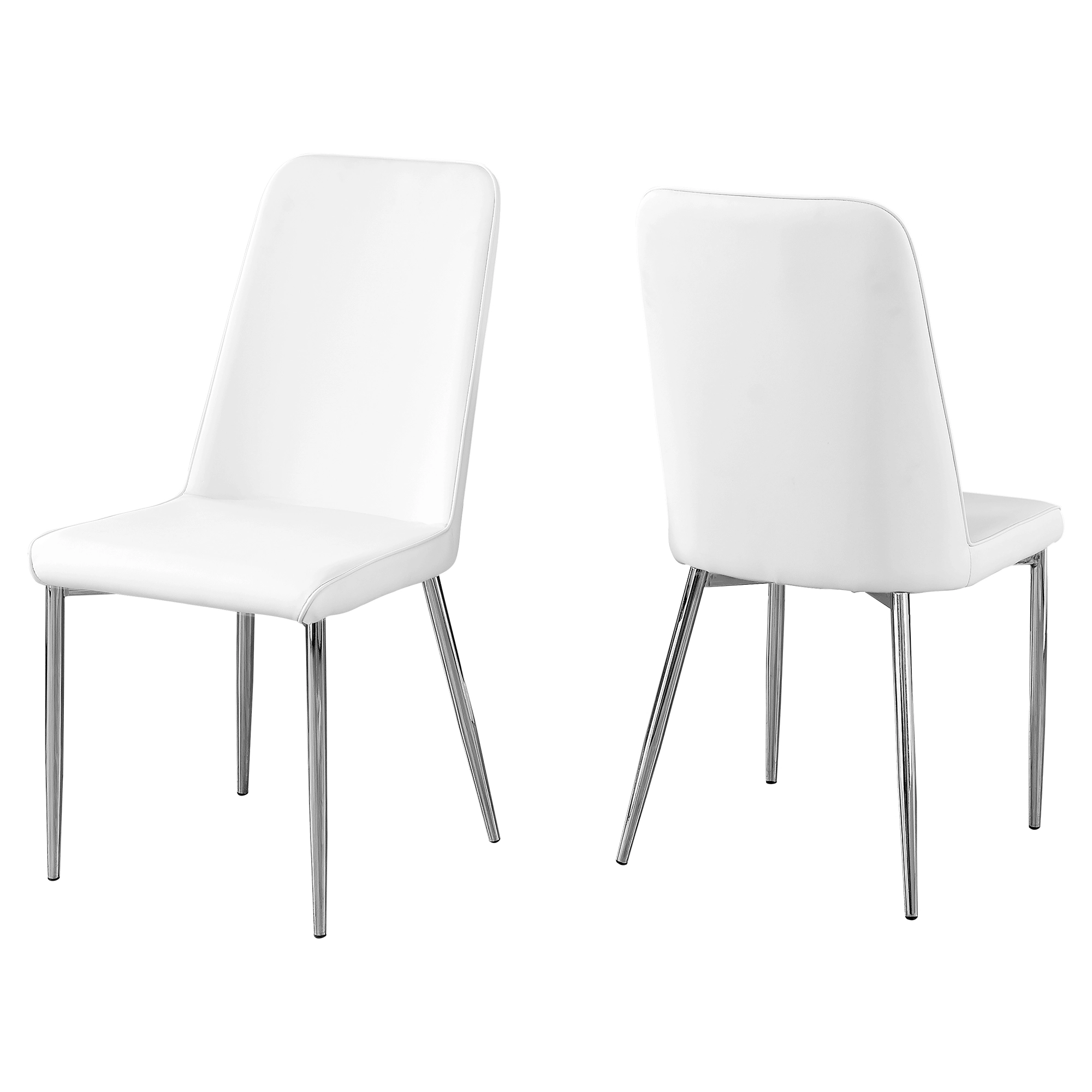 Monarch Specialties Monarch Dining Chairs - 37-in - White - Set Of 2 - Image 2