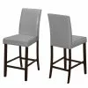 Monarch Specialties Monarch 24.5-in Faux Leather Dining Chairs (Set Of 2)