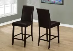 Monarch Specialties Monarch 24.5-in Brown Dining Chairs (Set Of 2)