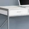 Monarch Specialties Monarch 30-in X 48-in White Computer Desk