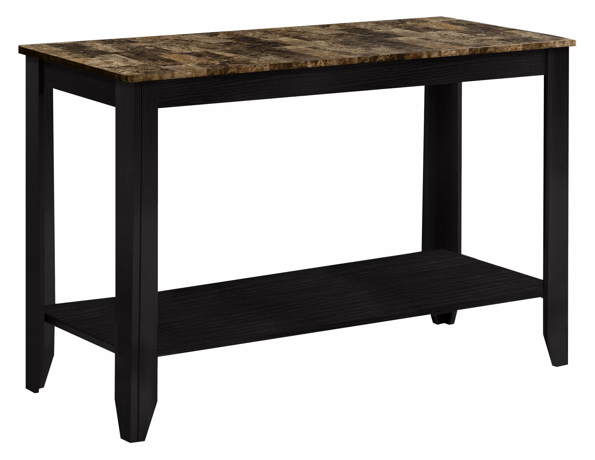 Monarch Specialties Monarch 44-in X 28.75-in Brown Composite Accent Table - Image 4