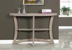 Monarch Specialties Monarch 32-in Composite Dark Taupe Accent Table
