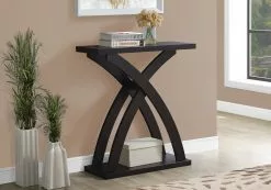 Monarch Specialties Monarch 31.25-in Composite Brown Accent Table