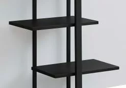 Monarch Specialties Monarch 60-in X 32-in Black Metal Bookcase