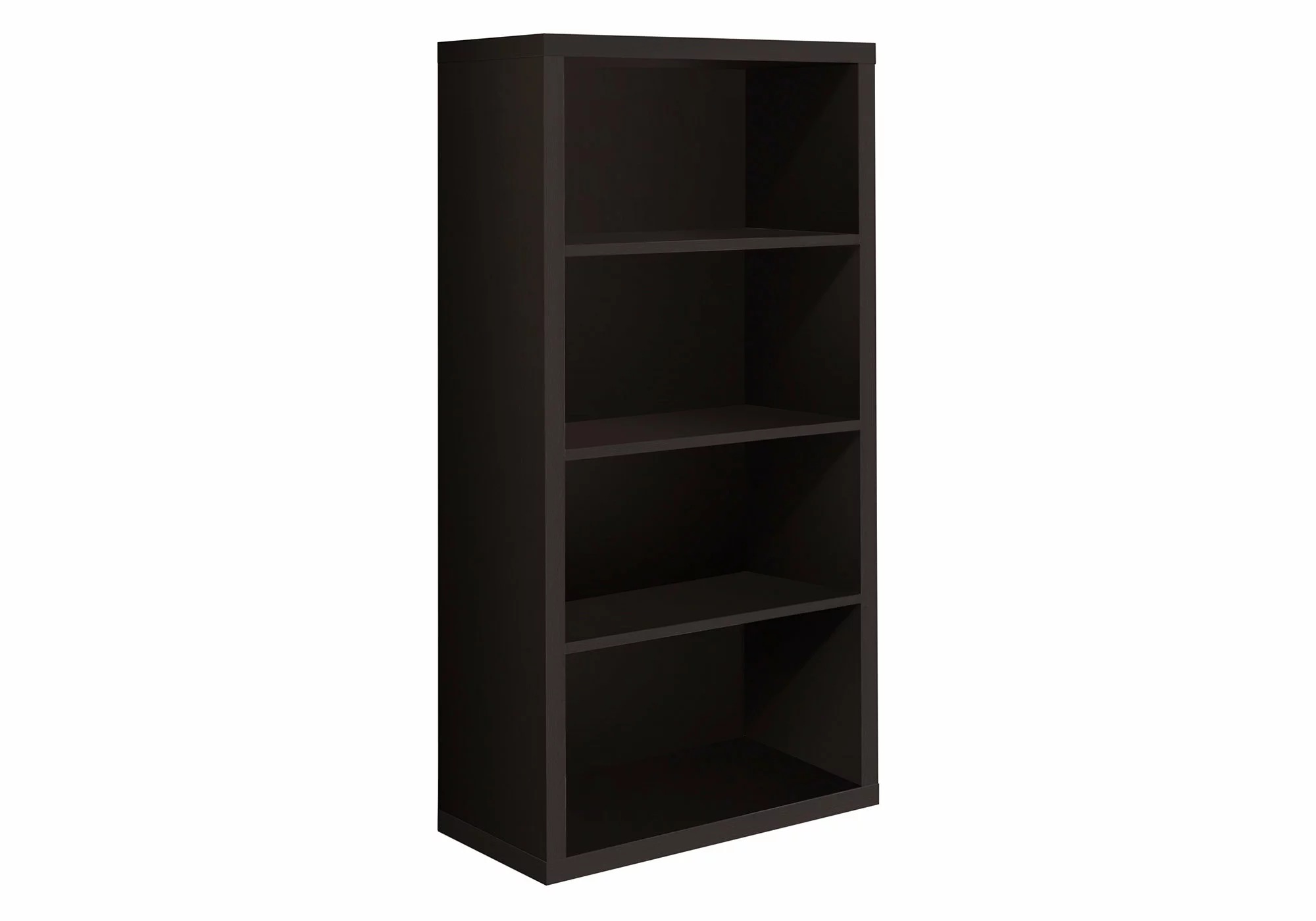 Monarch Specialties Monarch 47.5-in X 23.75-in X 11.75-in Cappacino Wood Bookcase - Image 2