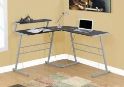 Monarch Specialties Monarch 48.25-In X 36.75-In Brown Computer Desk