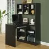 Monarch Specialties Monarch 35.5-in X 60-in Cappuccino Left Or Right Side Shelf Desk