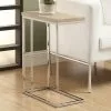 Monarch Specialties Monarch Accent Table - 18.25-in X 25.25-in - Composite - Natural
