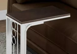 Monarch Specialties Monarch Accent Table - 16-in X 24.5-in - Composite - Cherry