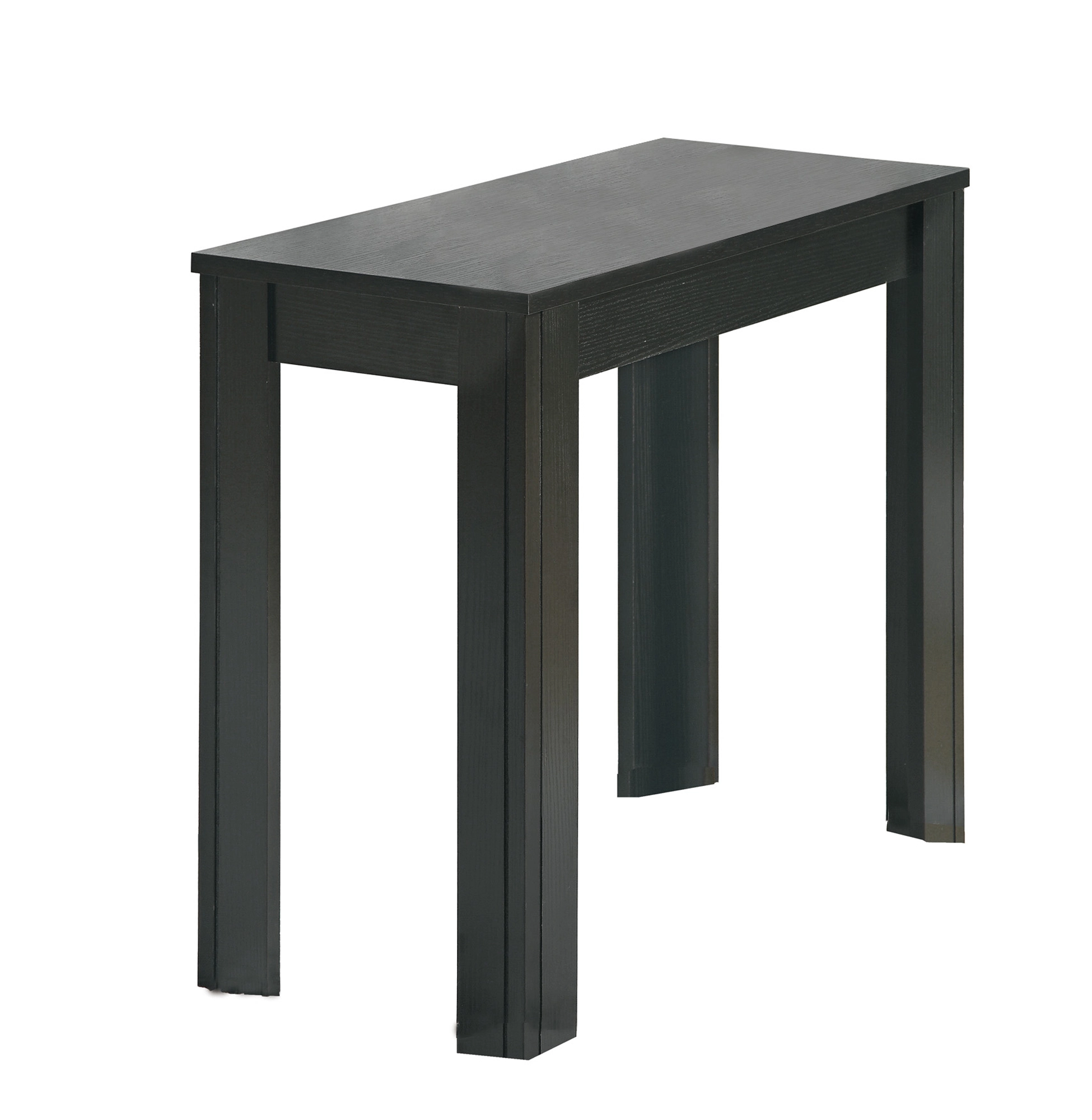 Monarch Specialties Monarch Accent Table - 12-in X 21.5-in - Composite - Black