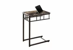 Monarch Specialties Monarch Accent Table - 18-in X 24-in - Composite - Cappuccino