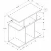 Monarch Specialties Monarch Accent Table - 11.75-in X 23.75-in - Composite - Black