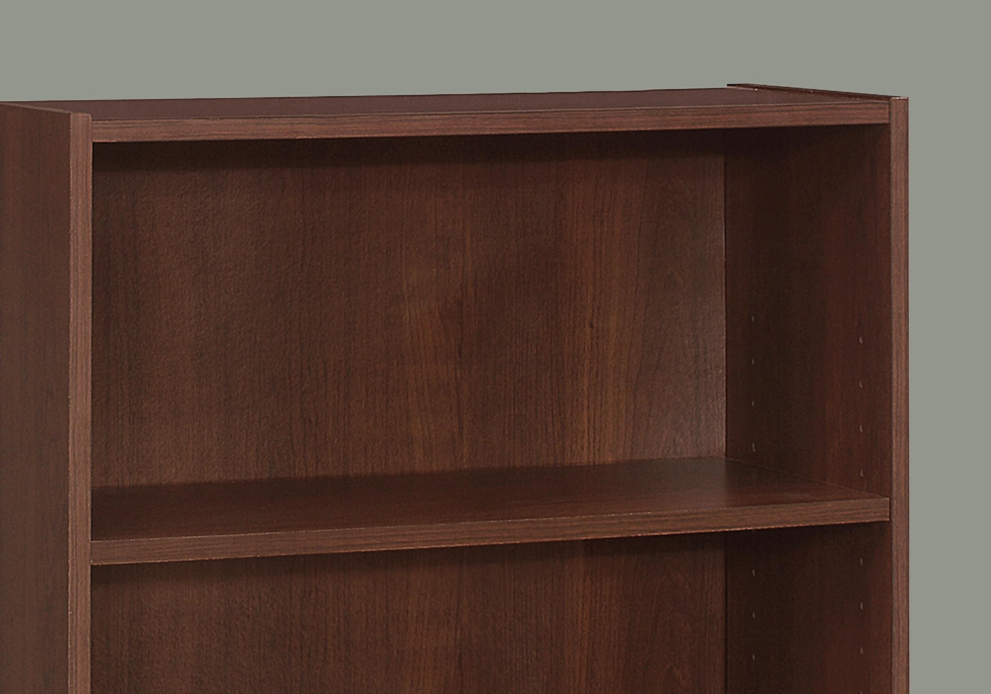 Monarch Specialties Monarch Bookcase With 3 Shelves - Cherry - 36-in H - Image 6