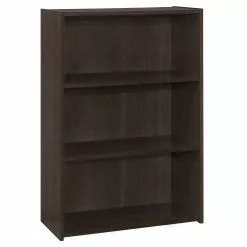 Monarch Specialties Monarch Bookcase With 3 Shelves - Cappuccino - 36-in H