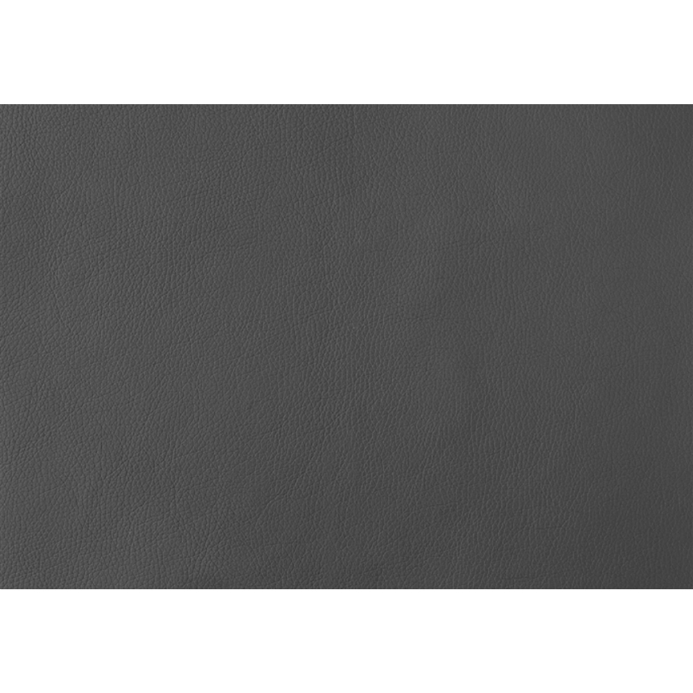 Monarch Specialties Dining Chair Grey Leather Look With Chrome - 33-in H - Set Of 2 - Image 2