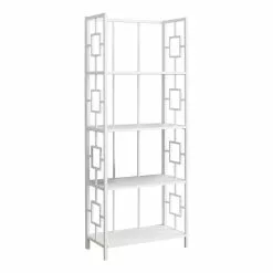 Monarch Specialties Bookcase Etagere - Black - 62-in H