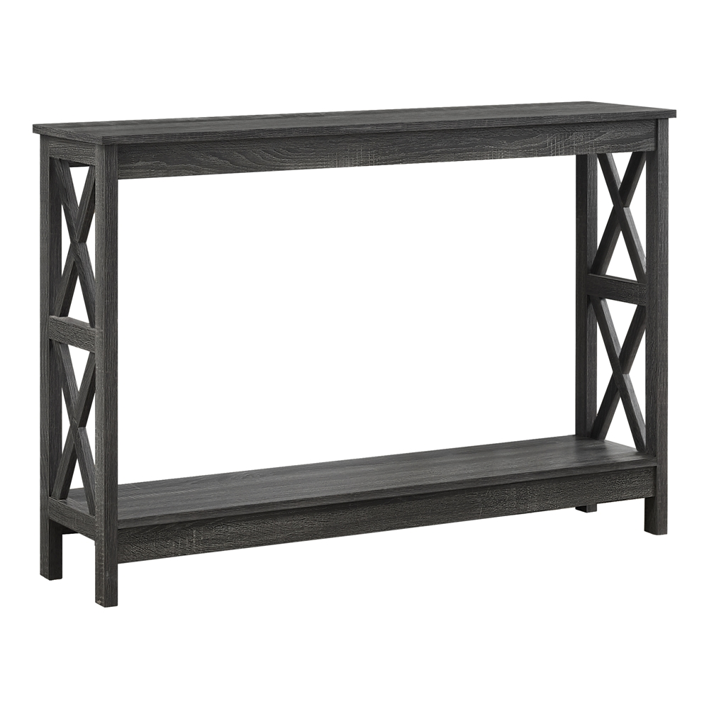 Monarch Specialties Console Table In Grey - 48-in L - Image 4