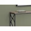Monarch Specialties Console Table Taupe And Black Metal - 44-in L