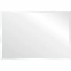 Monarch Specialties Silver Mirror Rectangular Side Table