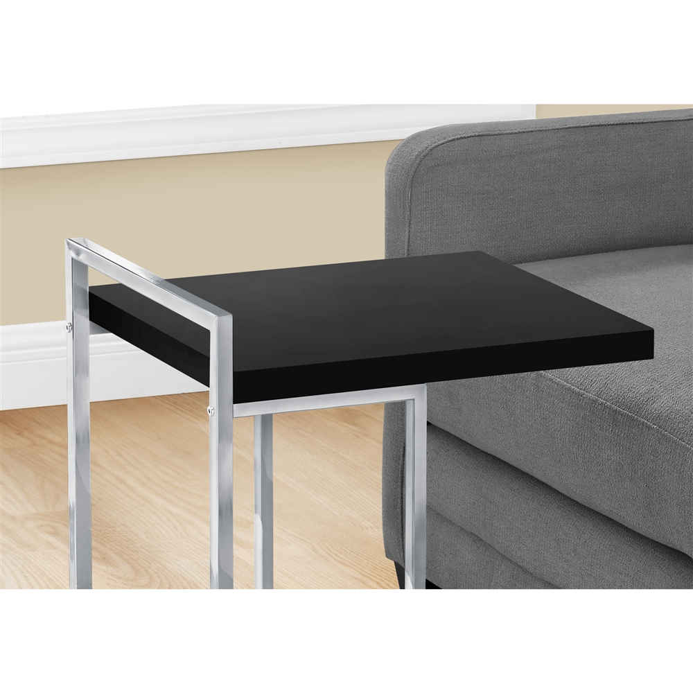 Monarch Specialties Black Composite Rectangular C Table - Image 3