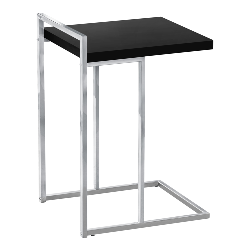 Monarch Specialties Black Composite Rectangular C Table - Image 2