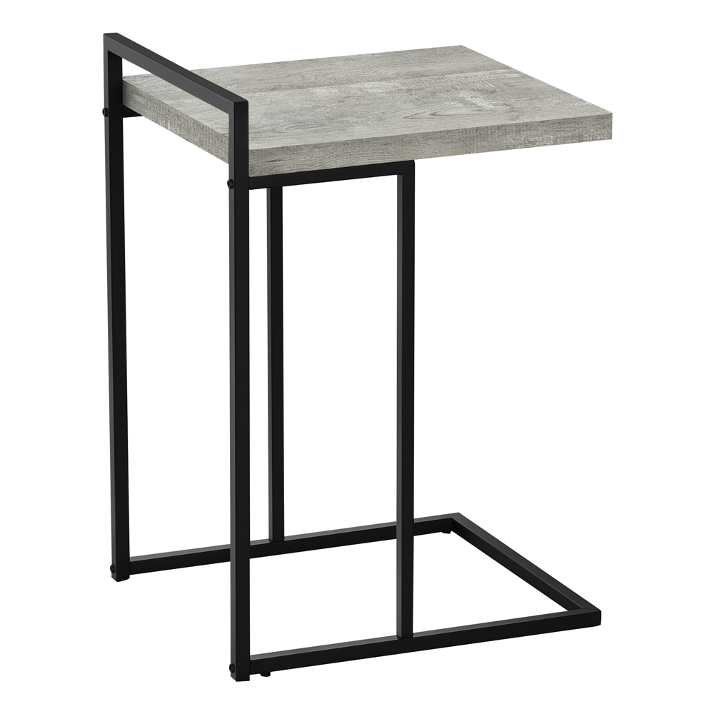 Monarch Specialties Dark Grey Grey Composite Rectangular C Table - Image 6