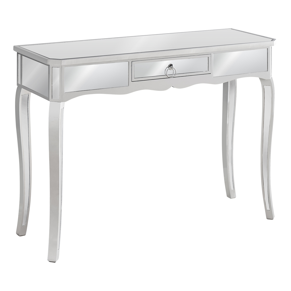 Monarch Specialties 30-in X 42-in Silver Glam Console Table - Image 5