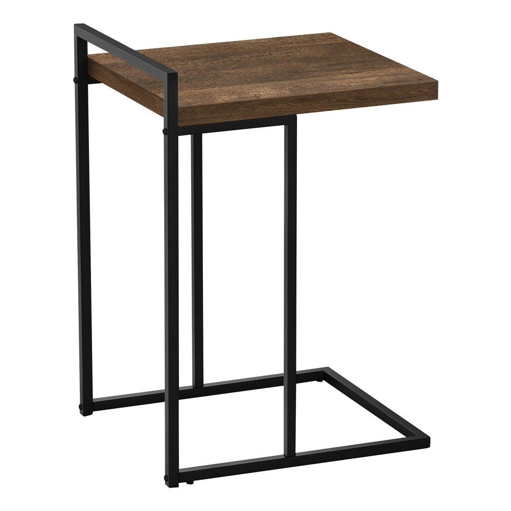 Monarch Specialties Brown Composite Rectangular End Table - Image 4