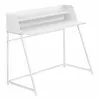Monarch Specialties 46-in White Modern/Contemporary Computer Desk