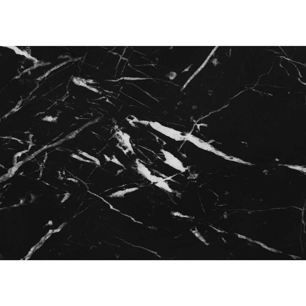 Monarch Specialties Black Faux Marble Modern Console Table