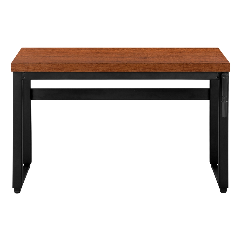 Monarch Specialties Brown 47.25-in Modern/Contemporary Adjustable Desk - Image 9