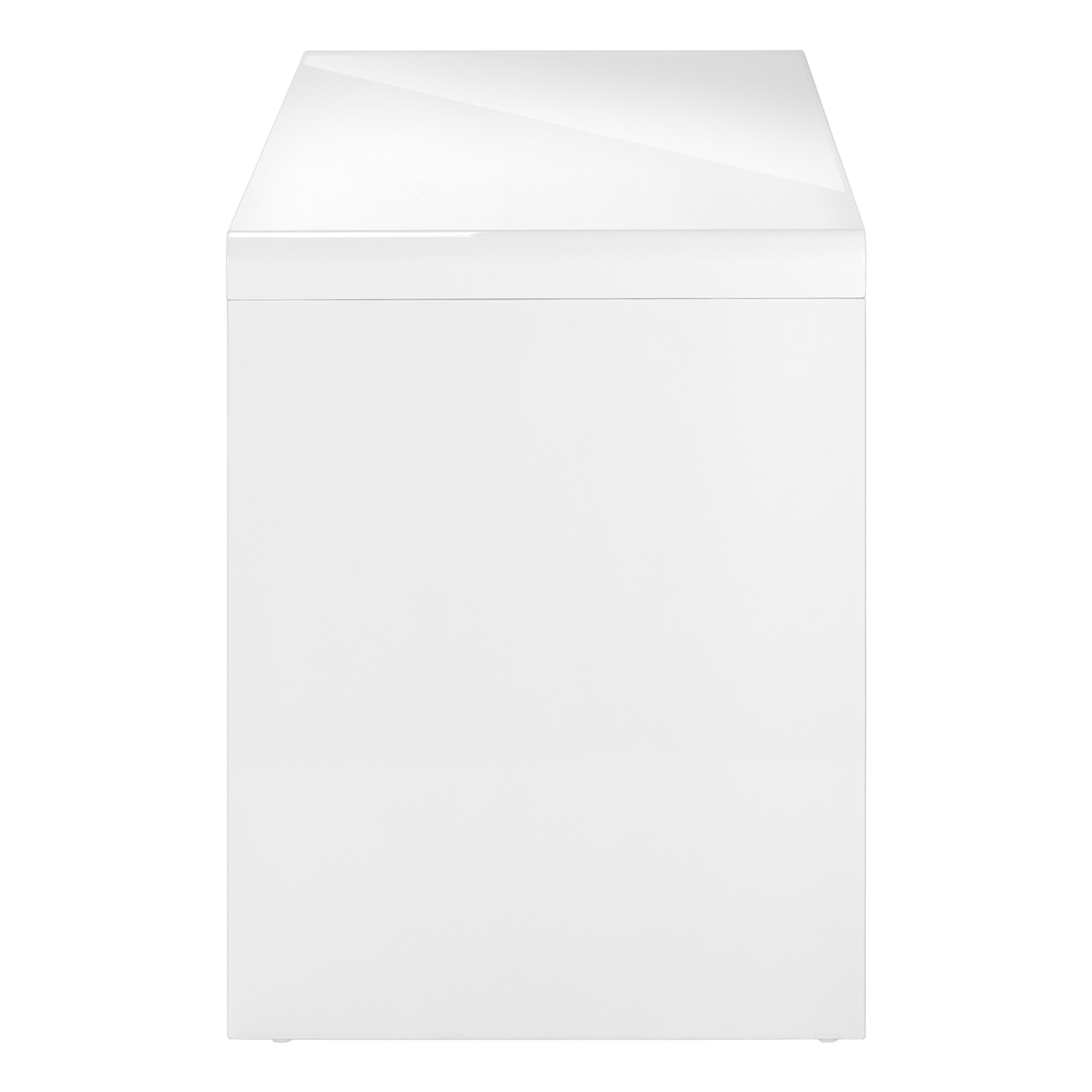 Monarch SpecialtiesĀ 60-in White Modern/Contemporary Computer Desk - Image 3