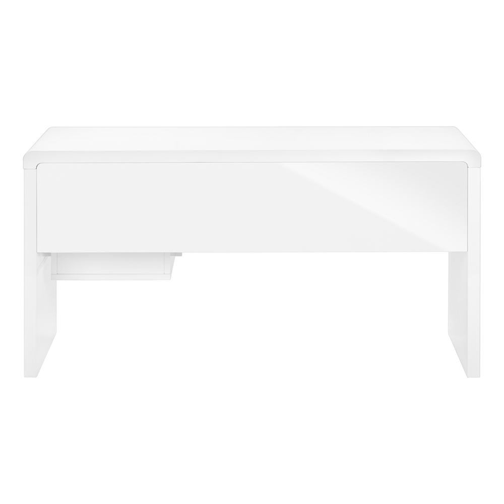 Monarch SpecialtiesĀ 60-in White Modern/Contemporary Computer Desk - Image 8