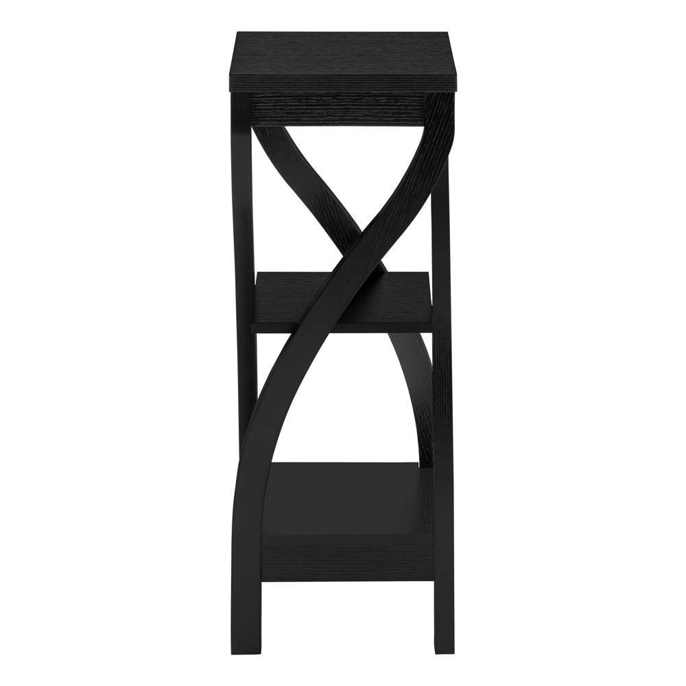 Monarch Specialties Black Composite Square Plant Table - Image 6
