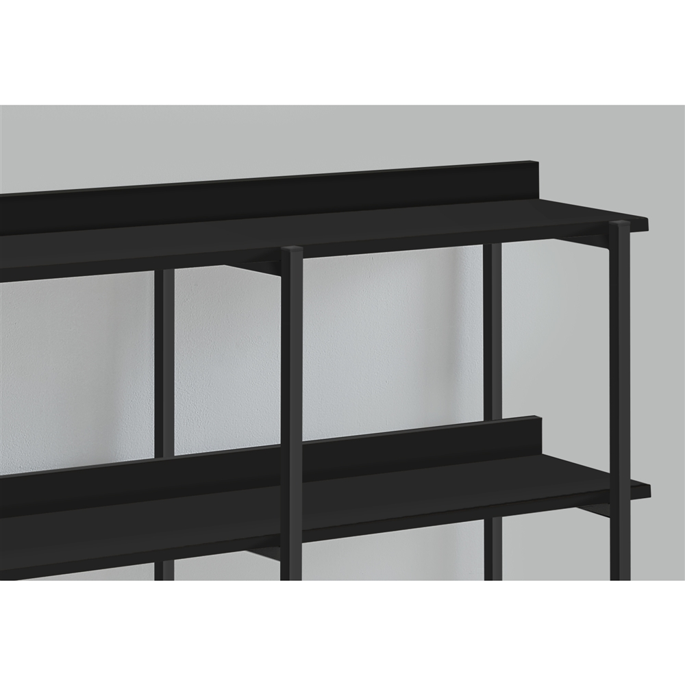 Monarch Specialties 48-in Black Modern Console Table - Image 6