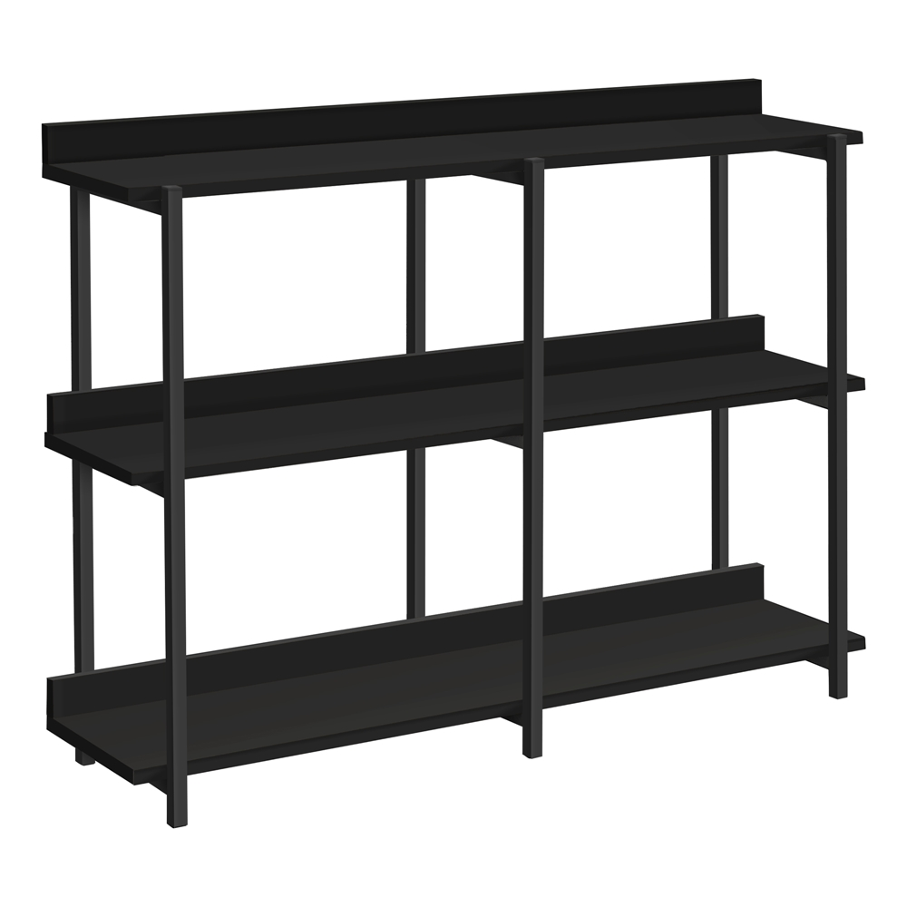 Monarch Specialties 48-in Black Modern Console Table - Image 3