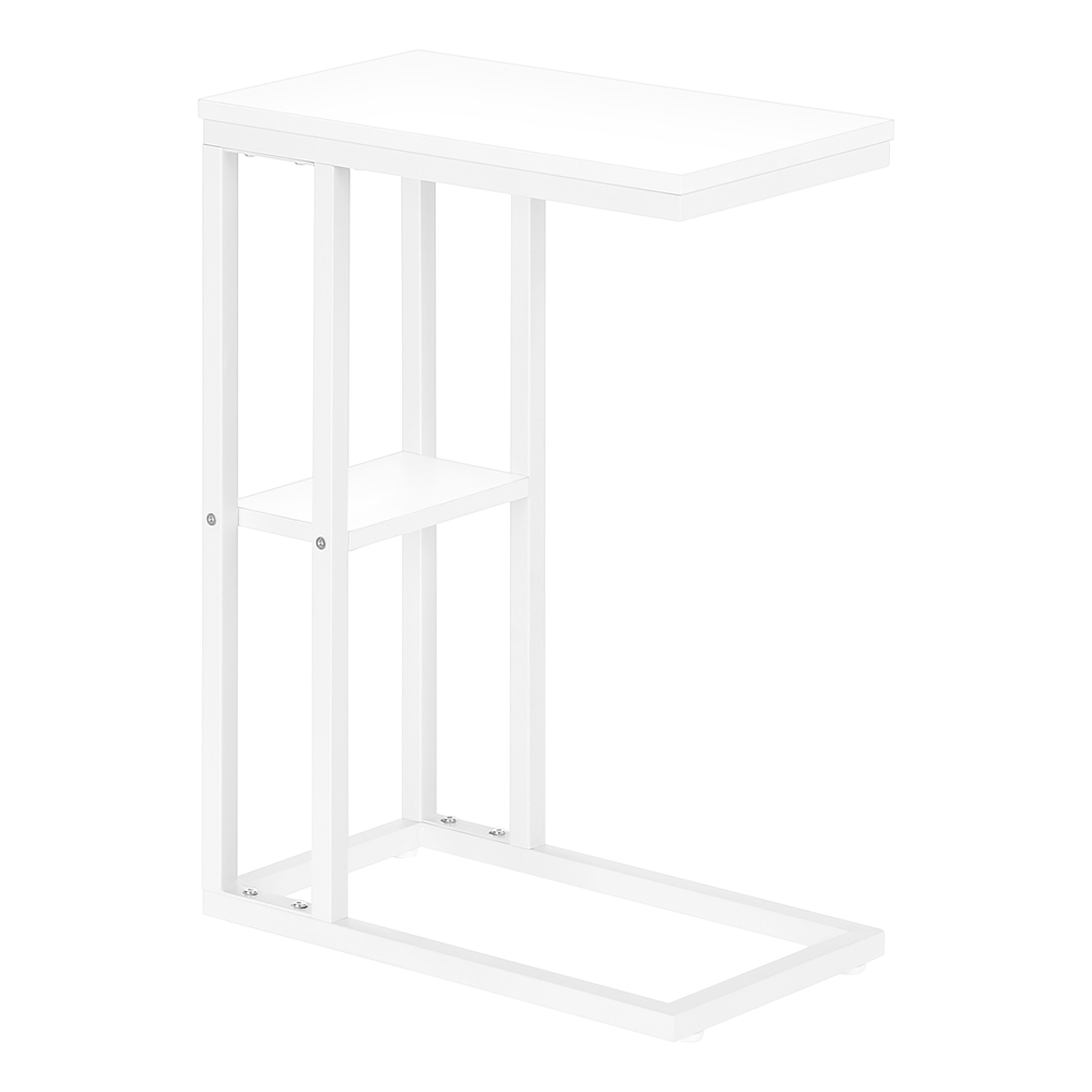 Monarch Specialties Rectangular White Composite End Table - Image 5
