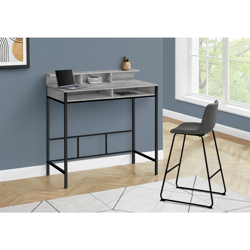 Monarch Specialties 47.25-in Grey Modern/Contemporary Standing Desk