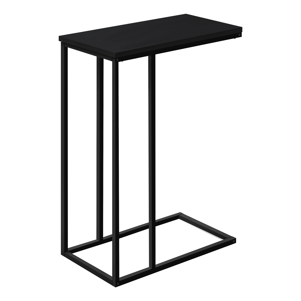 Monarch Specialties Black Composite Rectangular End Table - Image 5