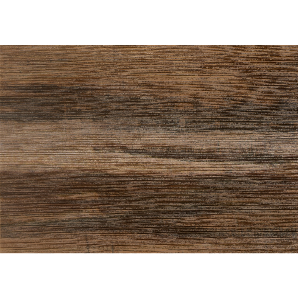 Monarch Specialties Brown Faux Wood Metal 5-Shelf Ladder Bookcase - Image 3