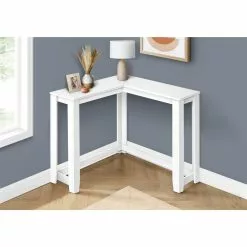Monarch Specialties 35.5-in White Modern Accent Table