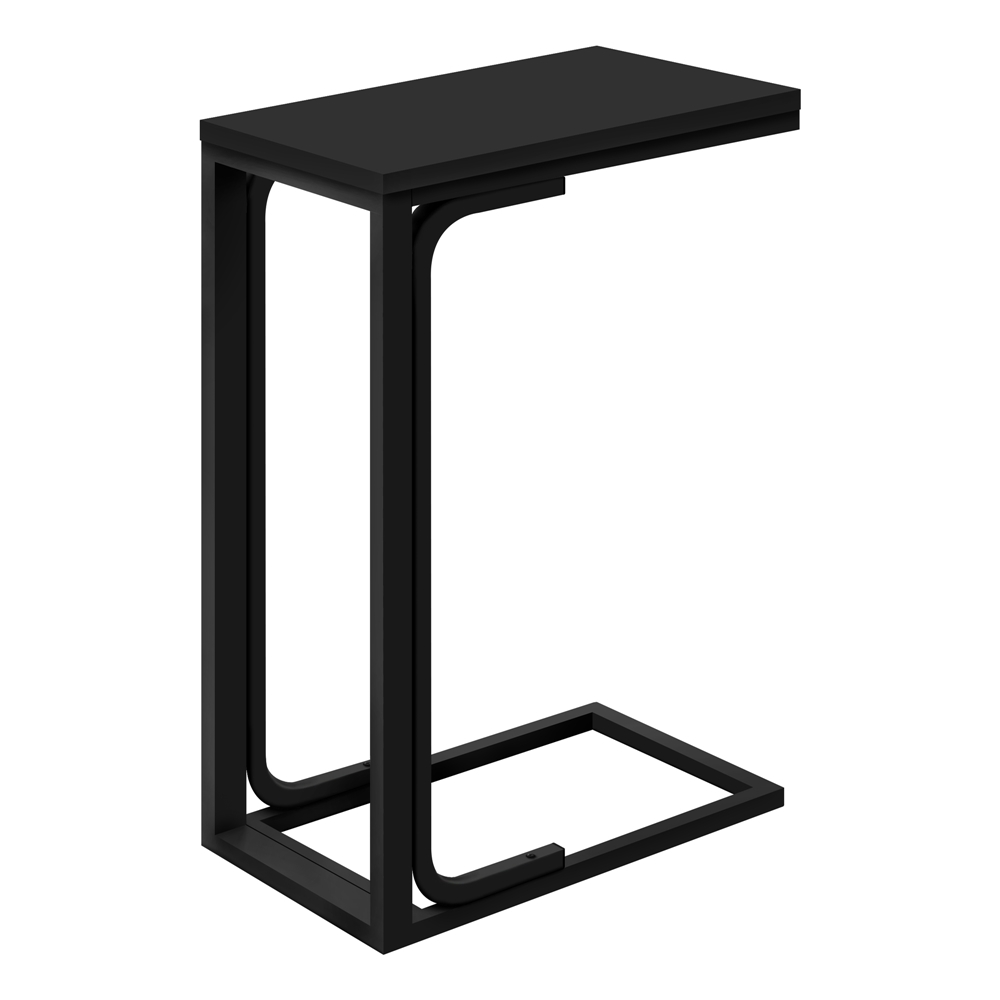 Monarch SpecialtiesĀ 16-in Black Composite Rectangular Accent Table - Image 5