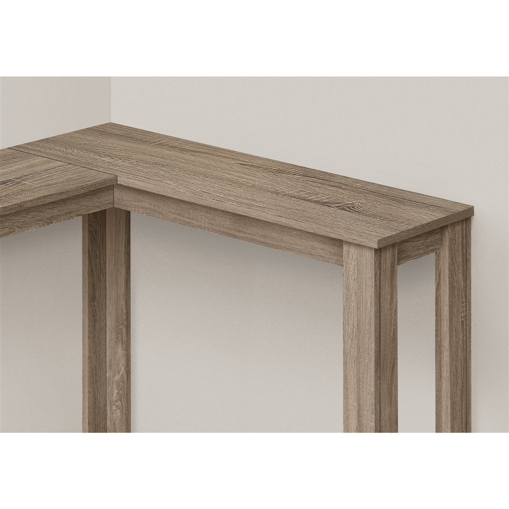 Monarch Specialties 35.5-in Dark Taupe Modern Accent Table - Image 2