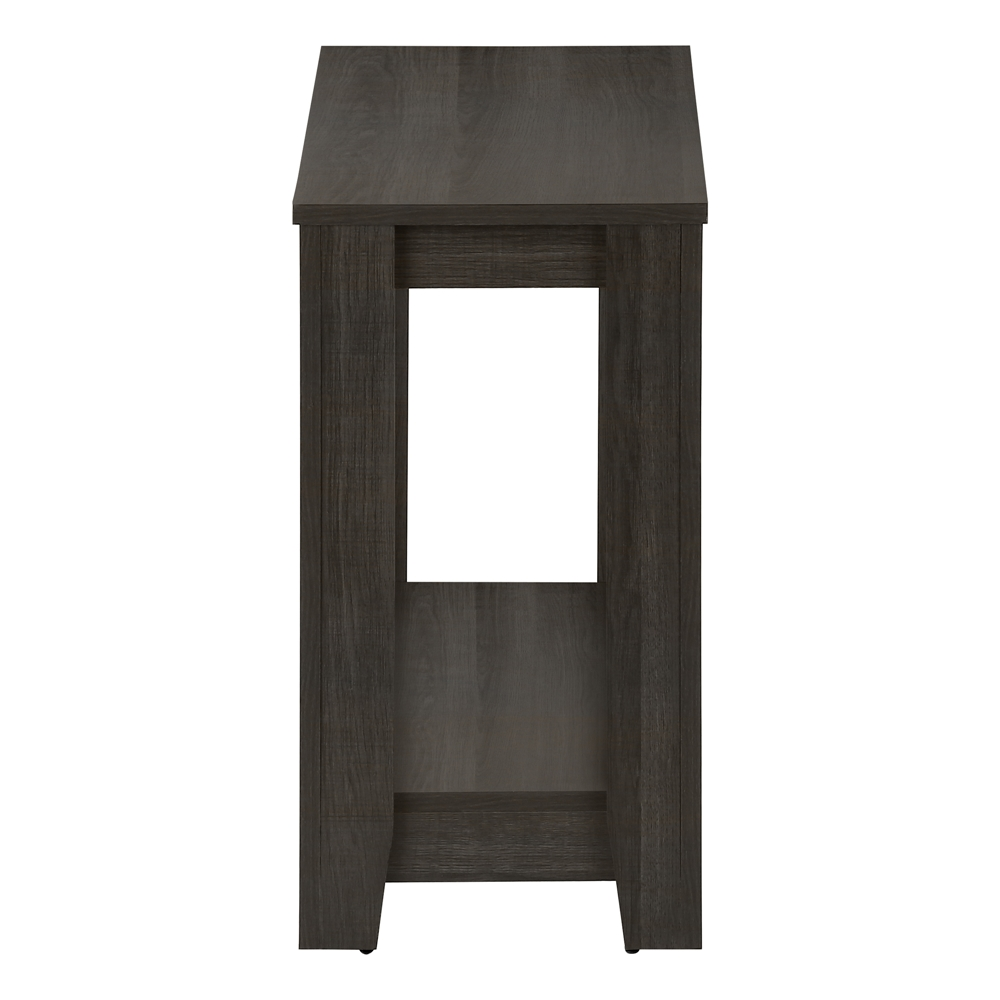 Monarch SpecialtiesĀ 23.75-in Brown Oak Composite Rectangular Accent Table - Image 3
