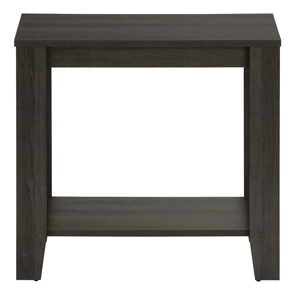 Monarch SpecialtiesĀ 23.75-in Brown Oak Composite Rectangular Accent Table - Image 6