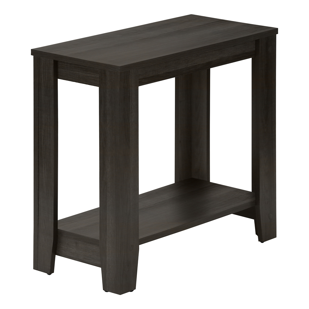 Monarch SpecialtiesĀ 23.75-in Brown Oak Composite Rectangular Accent Table - Image 9