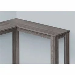 Monarch Specialties 35.5-in Grey Modern Accent Table