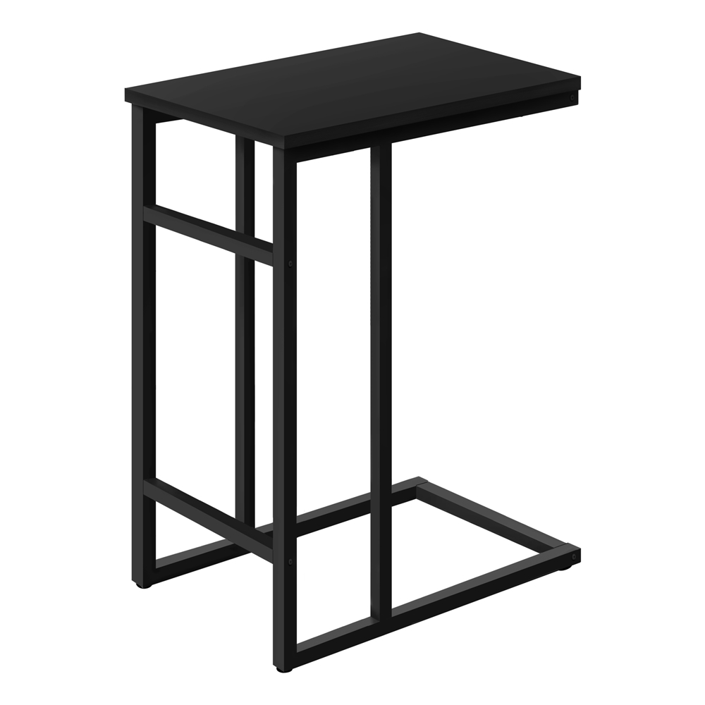 Monarch SpecialtiesĀ 18-in Black Composite Rectangular Accent Table - Image 3