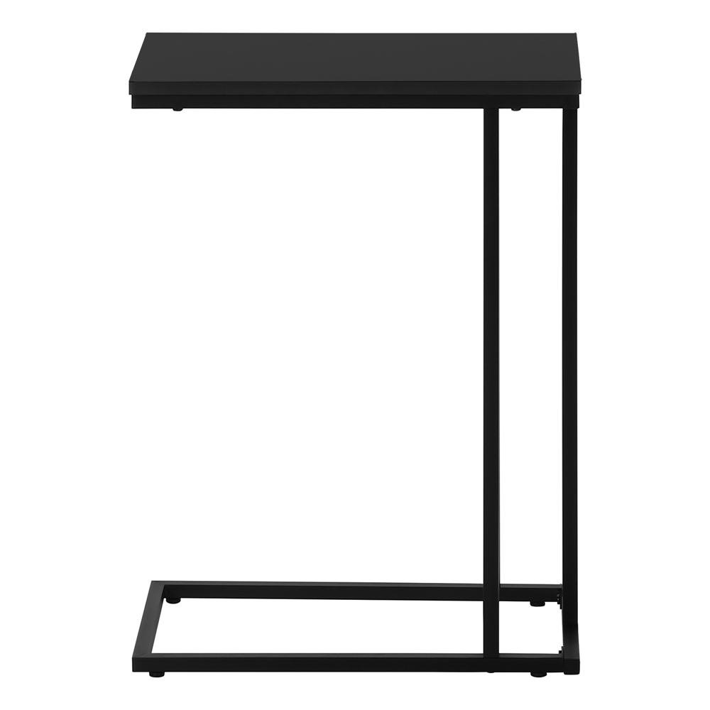 Monarch SpecialtiesĀ 10.25-in Black Composite Rectangular Accent Table - Image 3