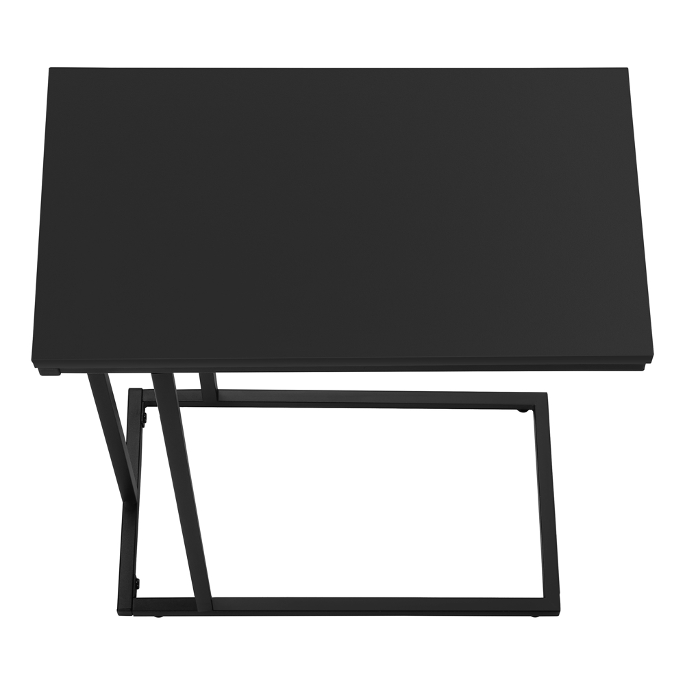 Monarch SpecialtiesĀ 10.25-in Black Composite Rectangular Accent Table - Image 5